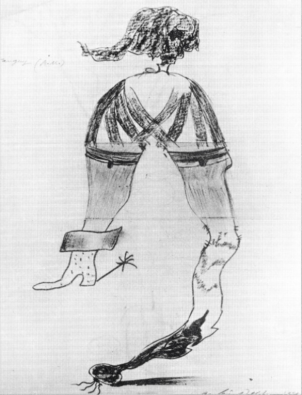 André Masson / Yves Tanguy, cadavre exquis
